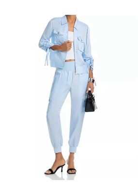 Light Weight Bomber Style Jacket - Cinq a Sept